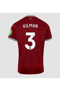 West Ham United Max Kilman #3 Fotballdrakt Hjemme Klær 2025-26 Korte ermer